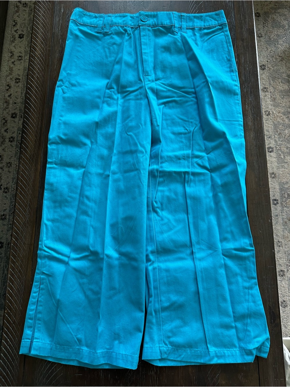 Chadwick’s Bright Turquoise Wide-Leg Pants - Size 14